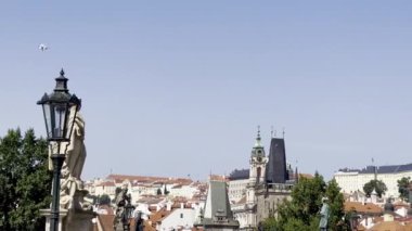 Prague. Czech Republic. European Union. Relaxing stock video footage. 