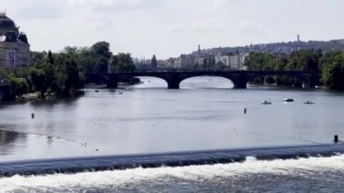 Prague. Czech Republic. European Union. Relaxing stock video footage. 