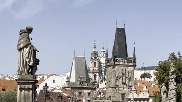 Prague Czech Republic European Union — Wideo stockowe