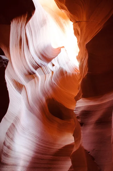 Detail of textures in Antelope Canyon, USA — Stock Photo, Image
