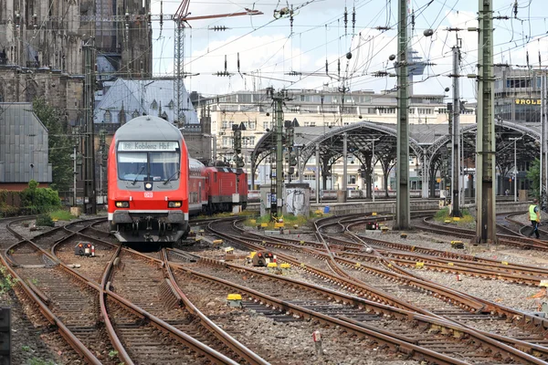 Merkez İstasyonu üzerinde Ağustos 11, 2014 yılında Köln, Almanya.