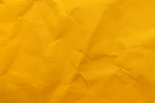 Żółty Tło Tekstury Papieru Zgnieciony Papier Abstrakcyjny Kształt Tła Papieru — Zdjęcie stockowe