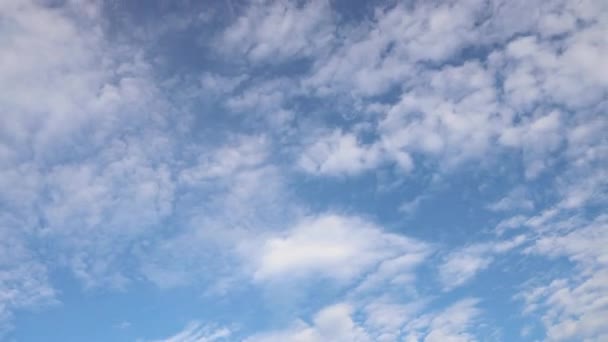 Beautiful Blue Sky Clouds Background Sky Clouds Sky Clouds Weather — Vídeos de Stock