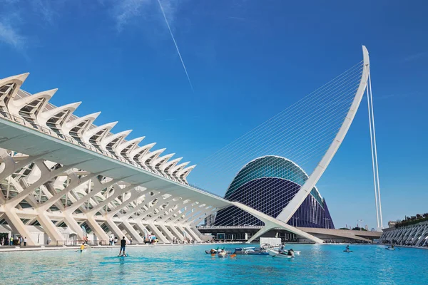 Valencia España Octubre 2022 Museo Ciencias Parque Oceanográfico Planetario Jardín — Foto de Stock
