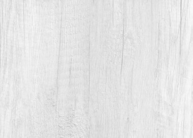 Beyaz gri ahşap renk dokusu arka plan için yatay. Yüzey ışığı masa üstü görüntüsünden temizlendi. Sanat eserleri ve iç veya dış tasarım için doğal desenler. Grunge eski beyaz tahta tahta duvar deseni