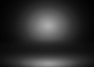 Siyah, karanlık ve gri soyut çimento duvar ve Stüdyo Oda degrade arka plan