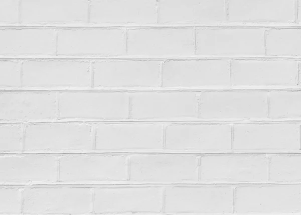 Weiße Backsteinmauer. Grunge alten Backstein Raum strukturierten Hintergrund für Tapeten und Grafik-Web-Design. Oberfläche der grauen Ziegelwand horizontal. Zementstruktur für Muster und Hintergrund — Stockfoto