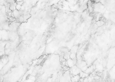 Beyaz mermer desen arkaplan deseni üst görünümü. Yüksek çözünürlüklü doğal taş döşeme. Lüks soyut modeller. Pankart, duvar kağıdı, ambalaj tasarımı şablonu için mermer tasarımı