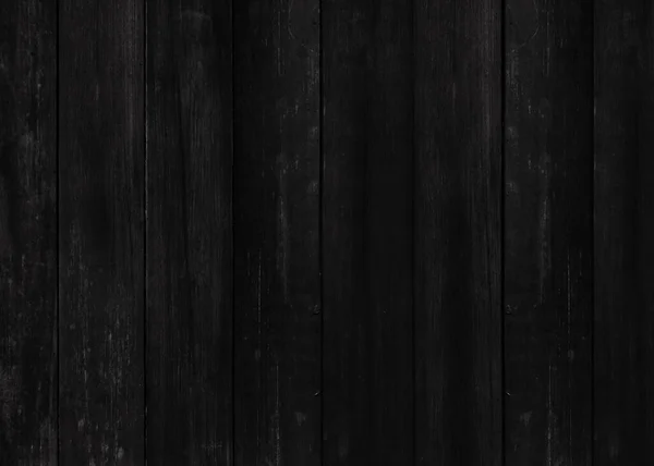 Textura de color madera negra horizontal para fondo. Luz de superficie limpia de la vista superior de la mesa. Patrones naturales para obras de arte de diseño e interiores o exteriores. Grunge viejo patrón de pared de tablero de madera blanca — Foto de Stock