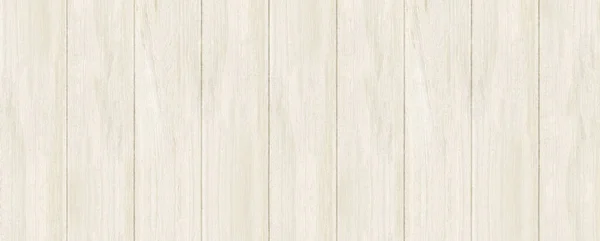 Fondo de banner de textura de color madera. Luz de superficie limpia de la vista superior de la mesa. Patrones naturales para obras de arte de diseño e interiores o exteriores. Grunge viejo patrón de pared de tablero de madera blanca —  Fotos de Stock