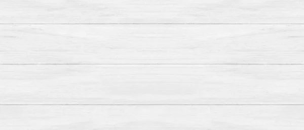 Branco cinza madeira cor textura banner fundo. Superfície luz limpa de mesa vista superior. Padrões naturais para trabalhos de arte de design e interior ou exterior. Grunge velho padrão de parede placa de madeira branca — Fotografia de Stock