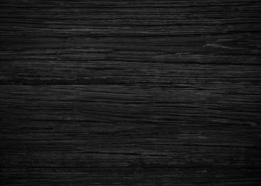 Arka plan için siyah ahşap desen yatay. Yüzey ışığı masa üstü görüntüsünden temizlendi. Sanat eserleri ve iç veya dış tasarım için doğal desenler. Grunge eski beyaz tahta tahta duvar deseni
