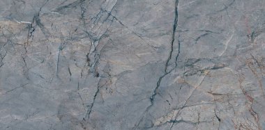 Mavi mermer desenli arka plan desenli üst görünüm. Yüksek çözünürlüklü doğal taş döşeme. Lüks soyut modeller. Pankart, duvar kağıdı, ambalaj tasarımı şablonu için mermer tasarımı