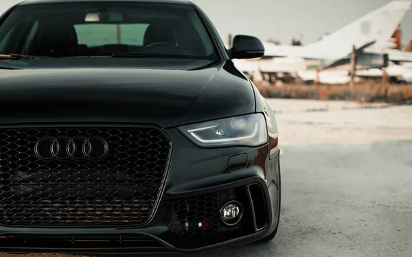 Audi Quattro Runway — Stock Photo, Image