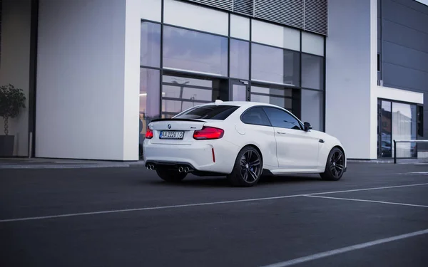 Bmw Night City — Stock Photo, Image