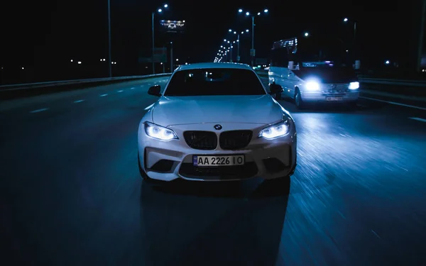 Şehirde Bmw — Stok fotoğraf