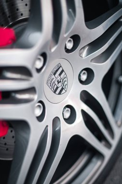 Kyiv, Ukrayna - 12.06.2021: Porsche 911 Carrera S 997