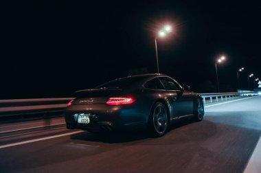 Kyiv, Ukrayna - 12.06.2021: Porsche 911 Carrera S 997