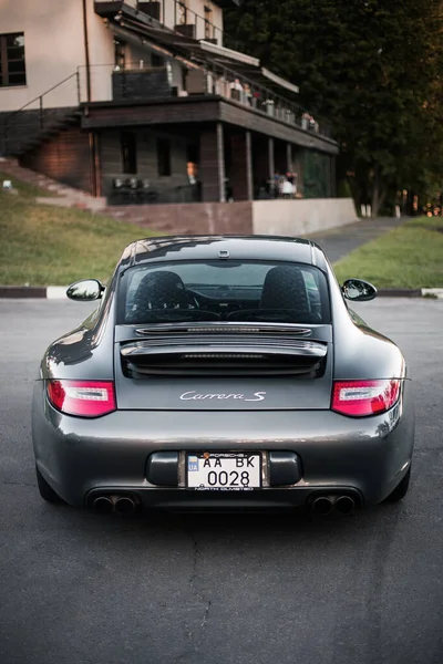 Kyiv, Ukrayna - 12.06.2021: Porsche 911 Carrera S 997