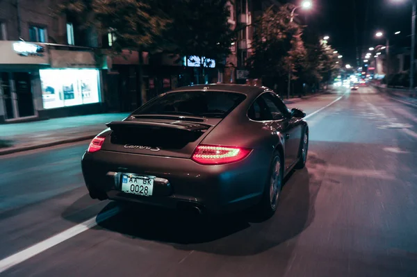 Kyiv, Ukrayna - 12.06.2021: Porsche 911 Carrera S 997