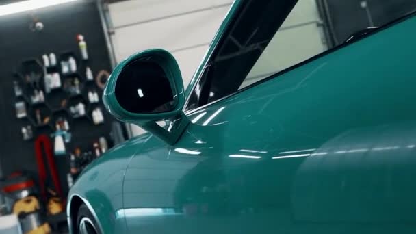 Kiev Ucrânia 2021 Porsche 911 Carrera Lavagem Carro Detalhada — Vídeo de Stock