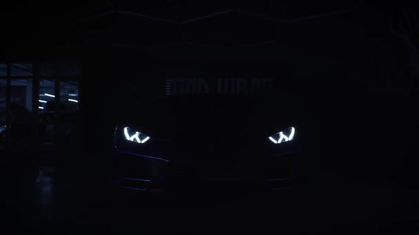 Kiev Oekraïne 2021 Lamborghini Huracan — Stockvideo