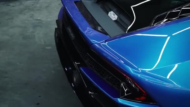 Kiev Ucraina 2021 Lamborghini Huracan — Video Stock