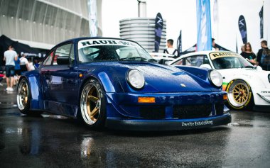 Wroclaw, Polonya - 12.06.2021: Irkçılık 2017 Araba Olayı 