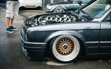 Wroclaw, Polonya - 12.06.2021: Irkçılık 2017 Araba Olayı 