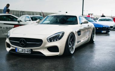 Wroclaw, Polonya - 12.06.2021: Irkçılık 2017 Araba Olayı 