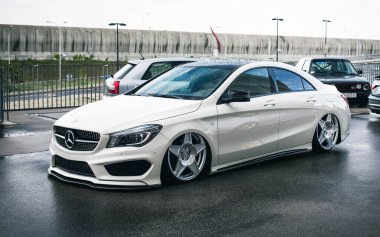 Wroclaw, Polonya - 12.06.2021: Irkçılık 2017 Araba Olayı 