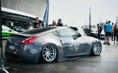 Wroclaw, Polonya - 12.06.2021: Irkçılık 2017 Araba Olayı 