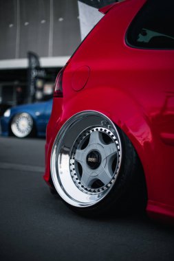 Wroclaw, Polonya - 12.06.2021: Irkçılık 2018 Araba Olayı 