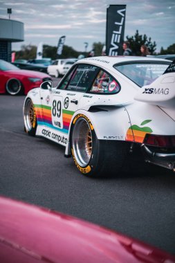 Wroclaw, Polonya - 12.06.2021: Irkçılık 2018 Araba Olayı 