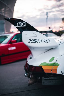 Wroclaw, Polonya - 12.06.2021: Irkçılık 2018 Araba Olayı 