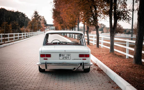 Kyjev Ukrajina 2021 Vaz 2101 — Stock fotografie