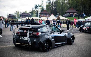 Belarus, Minsk - 12.06.2021: Grably 5 Araba Festivali