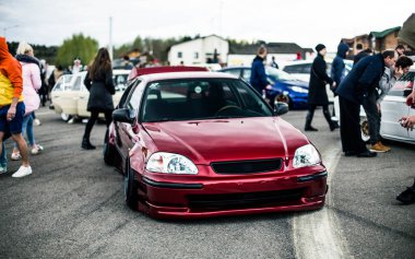 Belarus, Minsk - 12.06.2021: Grably 5 Araba Festivali