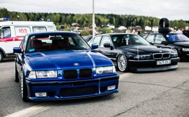 Belarus, Minsk - 12.06.2021: Grably 5 Araba Festivali