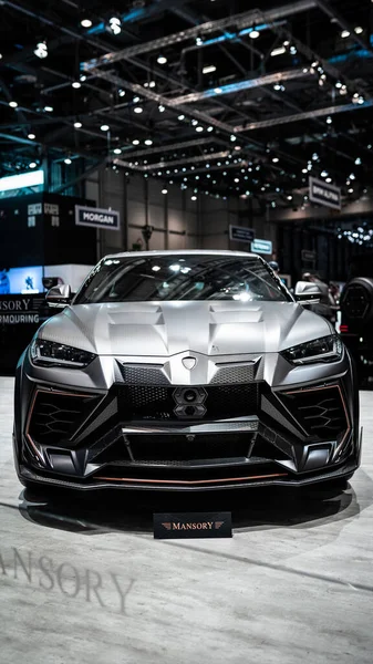 Geneva Switzerland 2019 Geneva International Motor Show 2019 — стокове фото