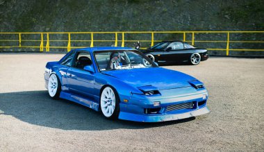 Kyiv, Ukrayna - 12.06.2021: Bırakma Modu Araba Olayı 2017