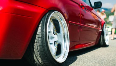 Kyiv, Ukrayna - 12.06.2021: Bırakma Modu Araba Olayı 2017