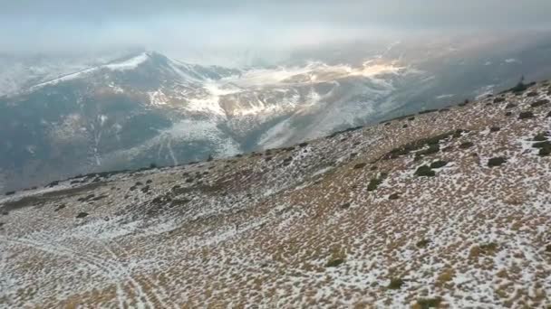 Polonyny Ukrainian Mountains Grazing Places Livestock Which Climbs Villages High — Stockvideo