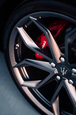 Kyiv, Ukrayna - 11,06.2021: Maserati Granturismo