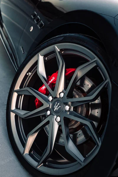 Kyiv, Ukrayna - 11,06.2021: Maserati Granturismo