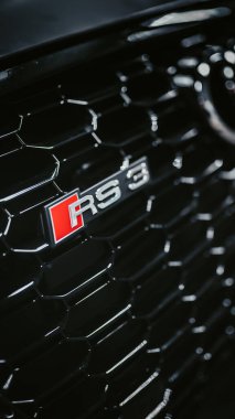 Kyiv, Ukrayna - 11,06.2021: Audi RS3