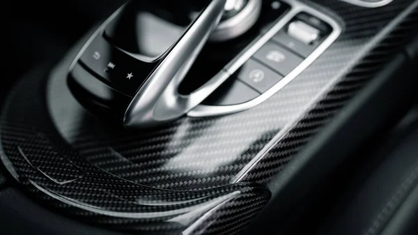 Київ Україна 2021 Mercedes Benz Amg C63S Вуглецевий Інтер — стокове фото