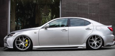 Kyiv, Ukrayna - 11.06.2021: Lexus GS