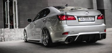 Kyiv, Ukrayna - 11.06.2021: Lexus GS