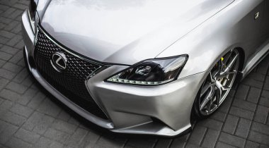 Kyiv, Ukrayna - 11.06.2021: Lexus GS